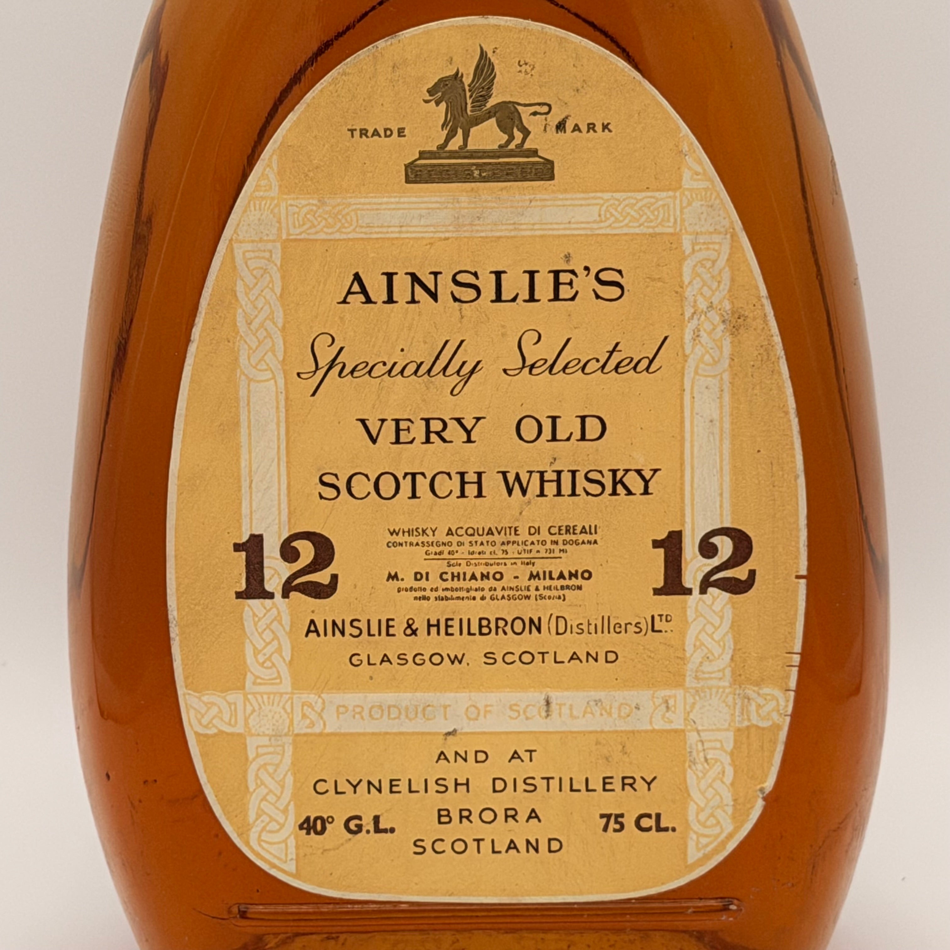 Ainslie’s Specially Selected 12 Years Old