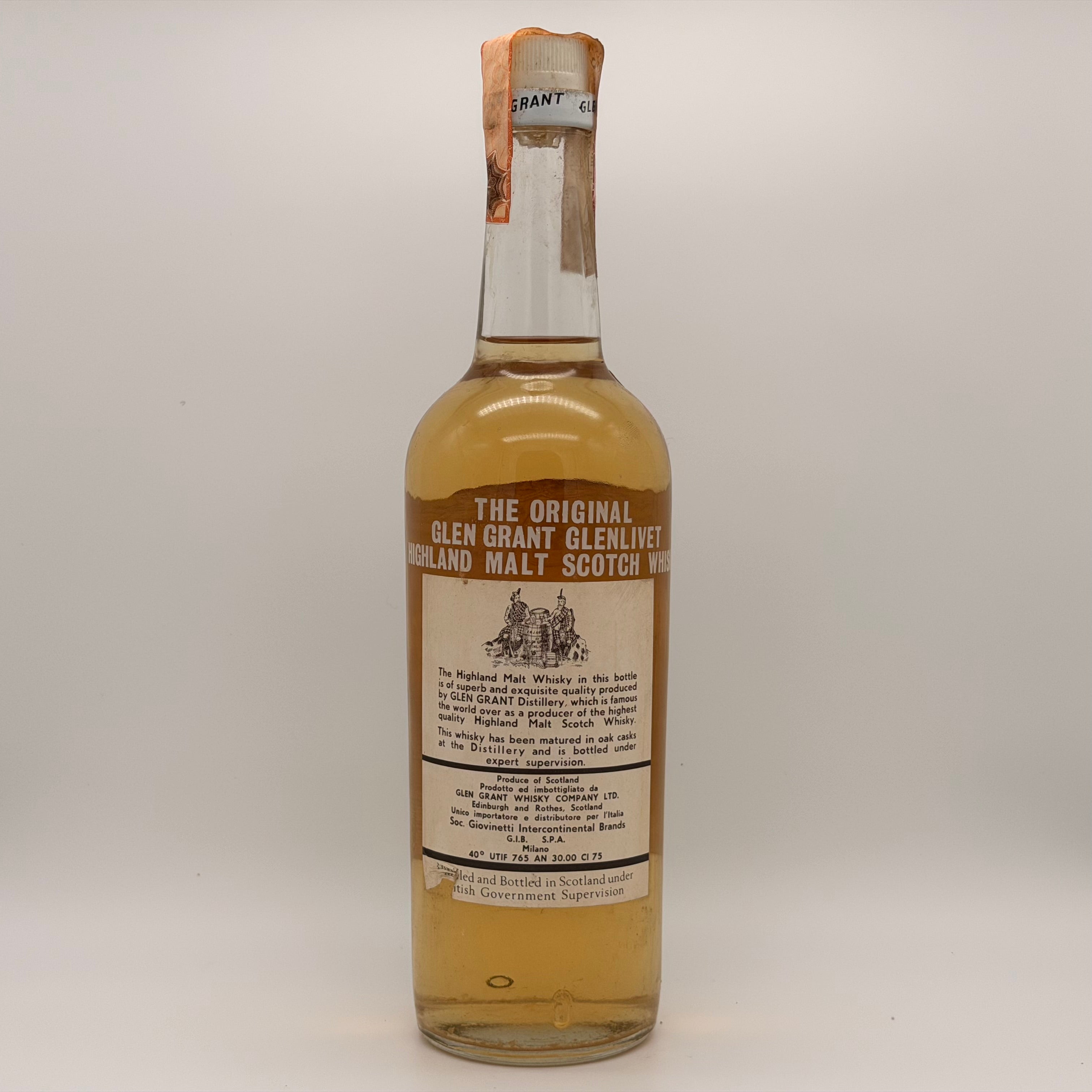 Glen Grant 1966 5 Years Old