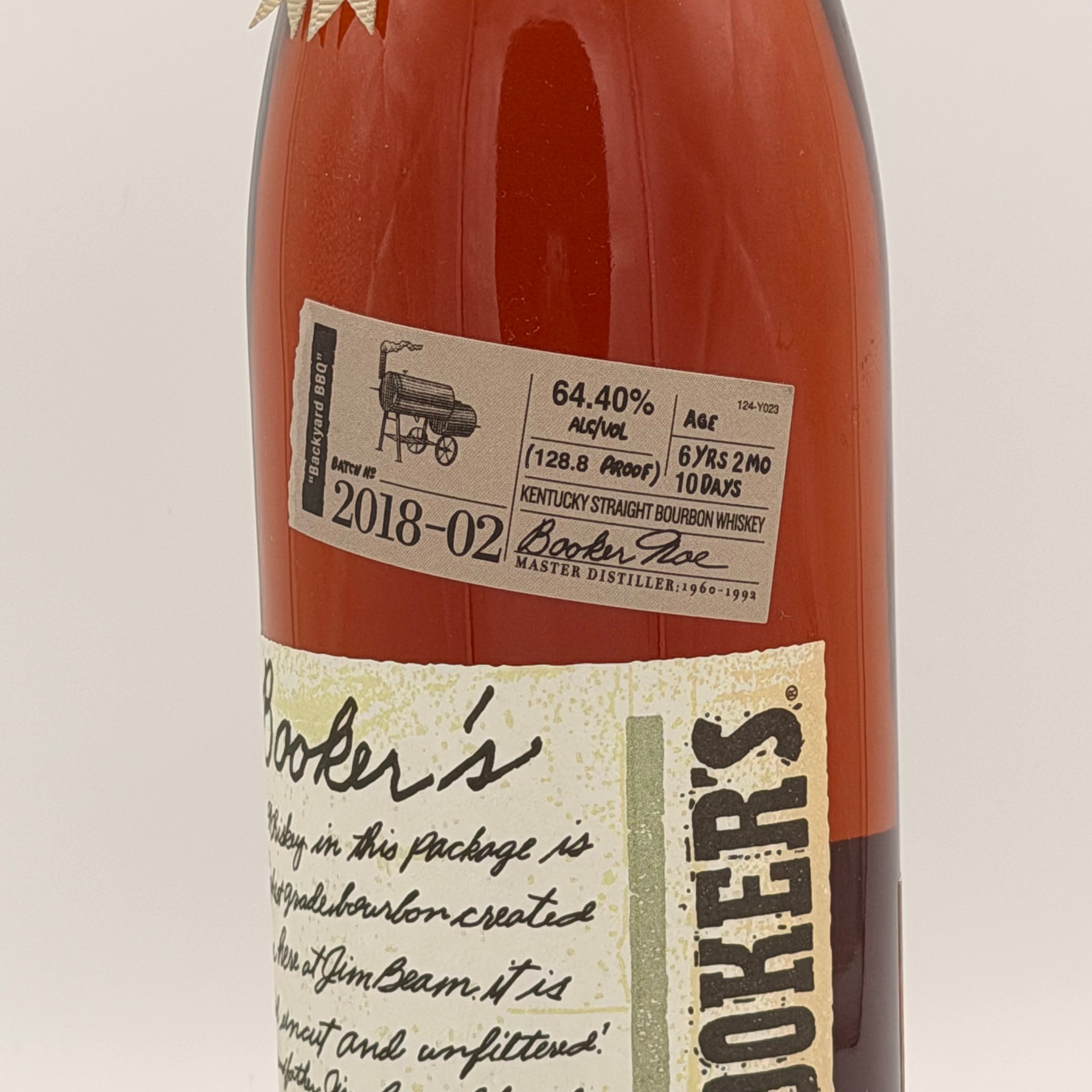 Booker’s BBQ 6 years Bourbon