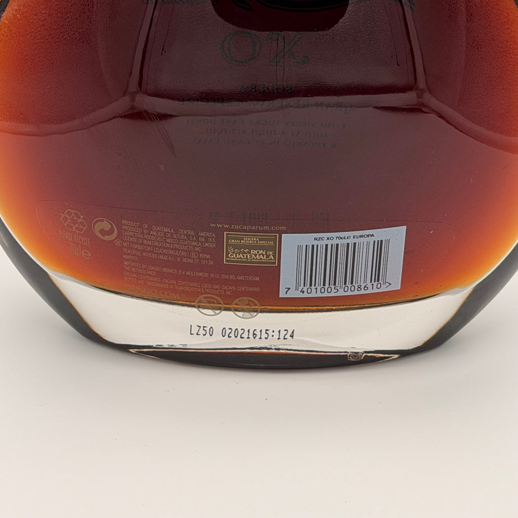 Zacapa Centenario XO Solera Gran Reserva