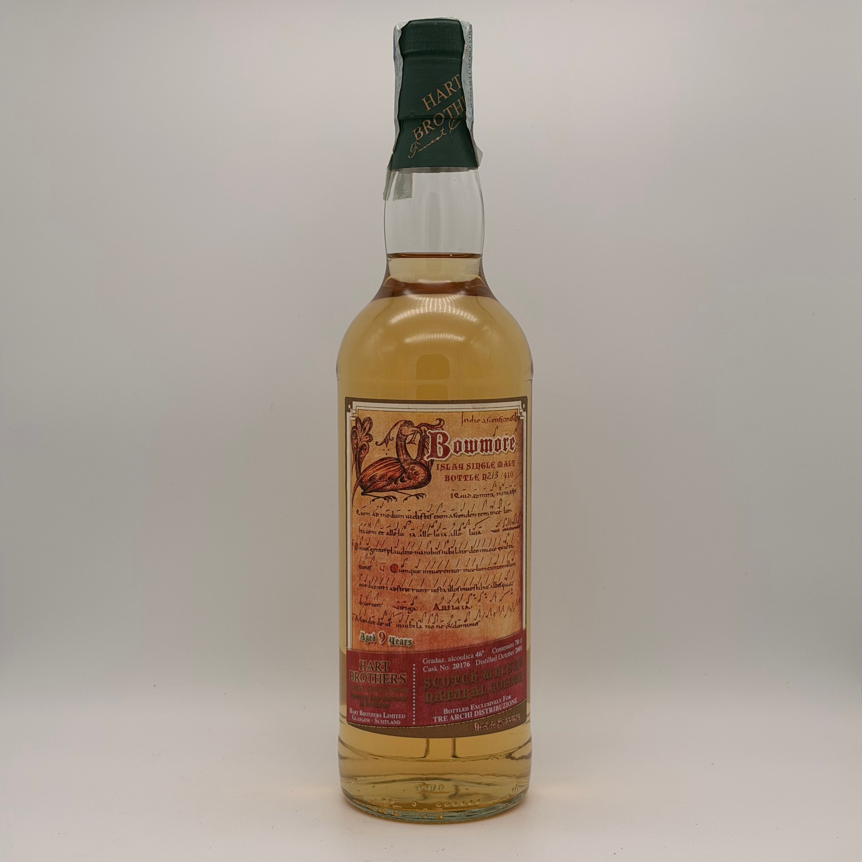 Bowmore 9 years Hart Brothers