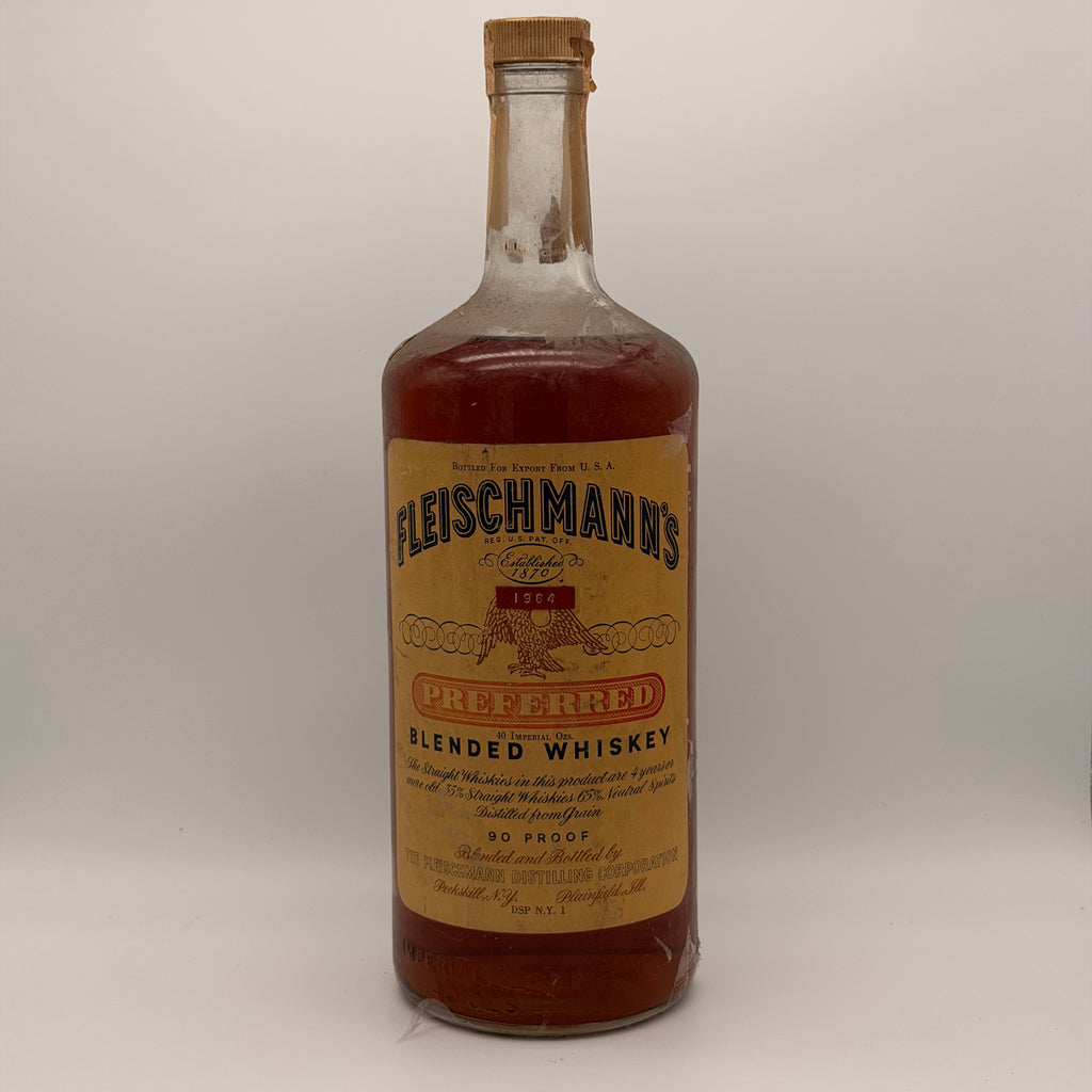 Fleischmann’s 1964 Preferred Blended Whiskey