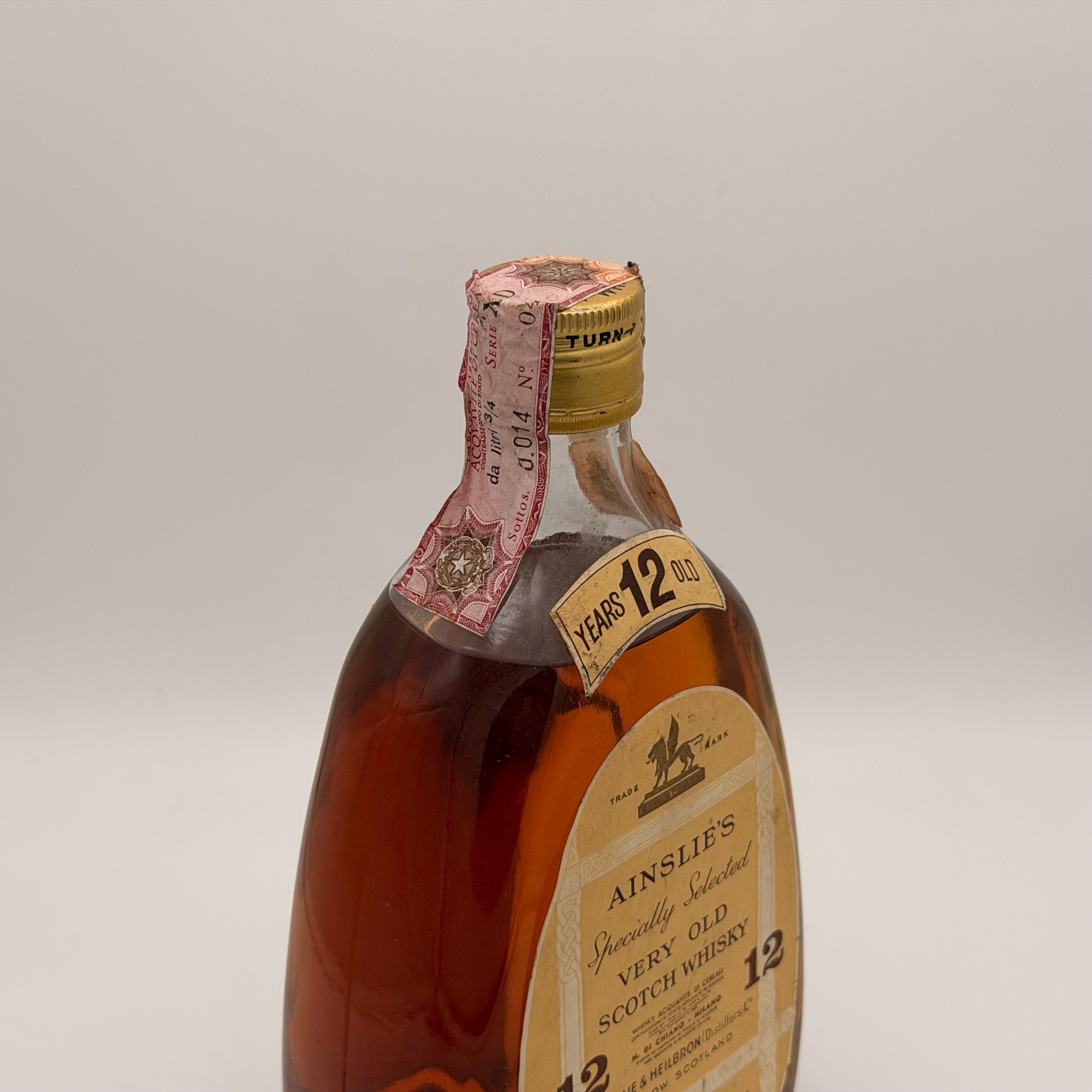 Ainslie’s Specially Selected 12 Years Old