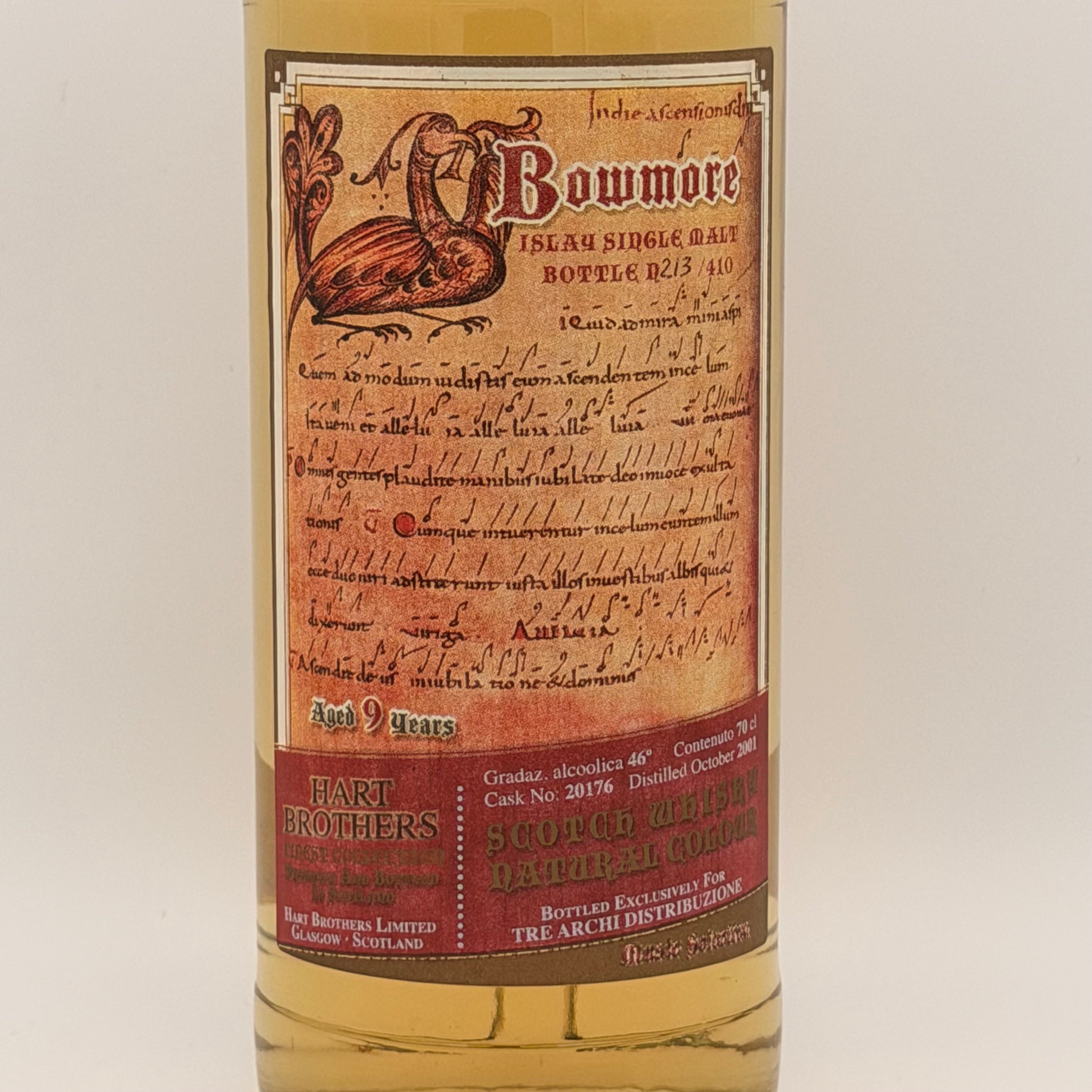 Bowmore 9 years Hart Brothers