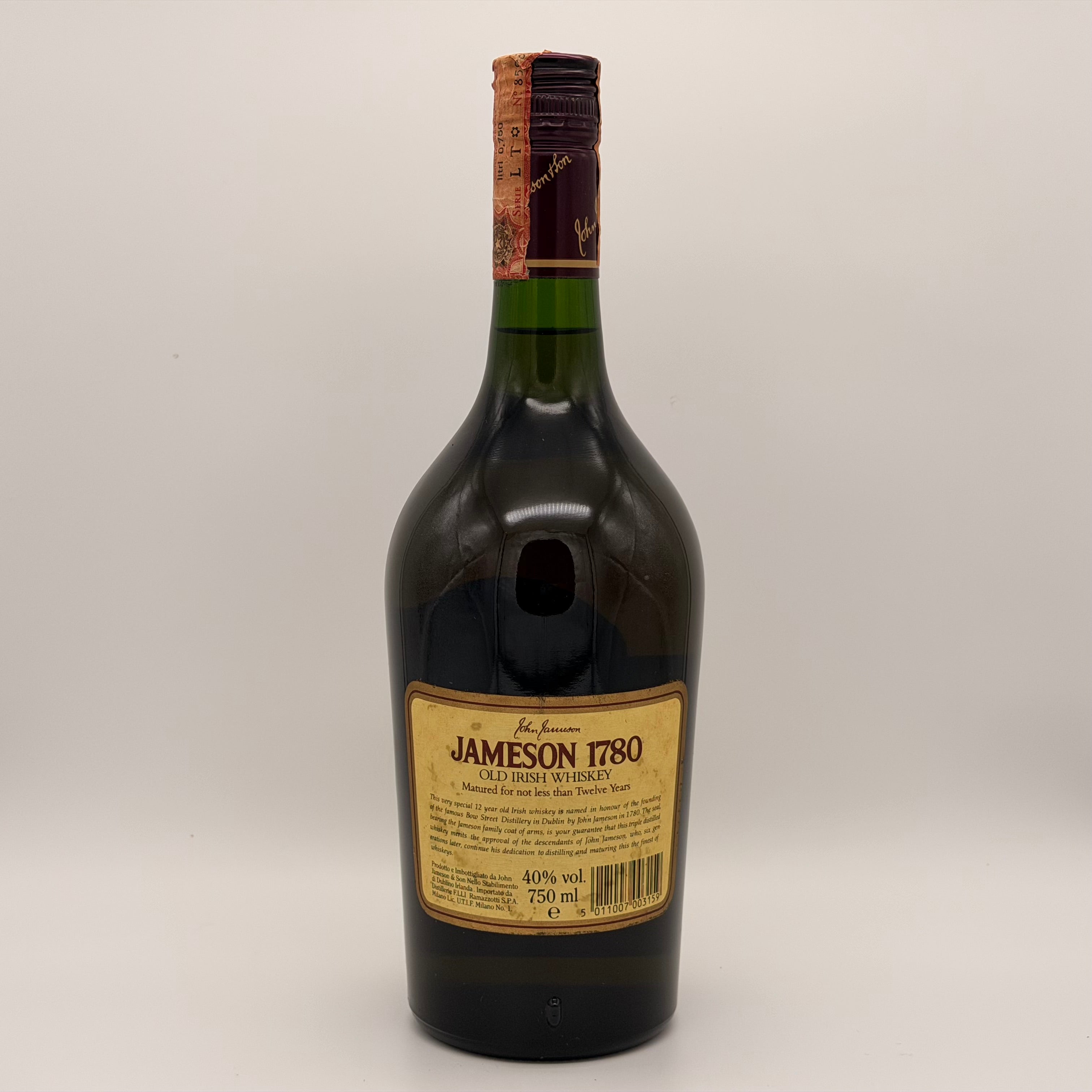 Jameson 1780 Special Reserve 12 Years Old