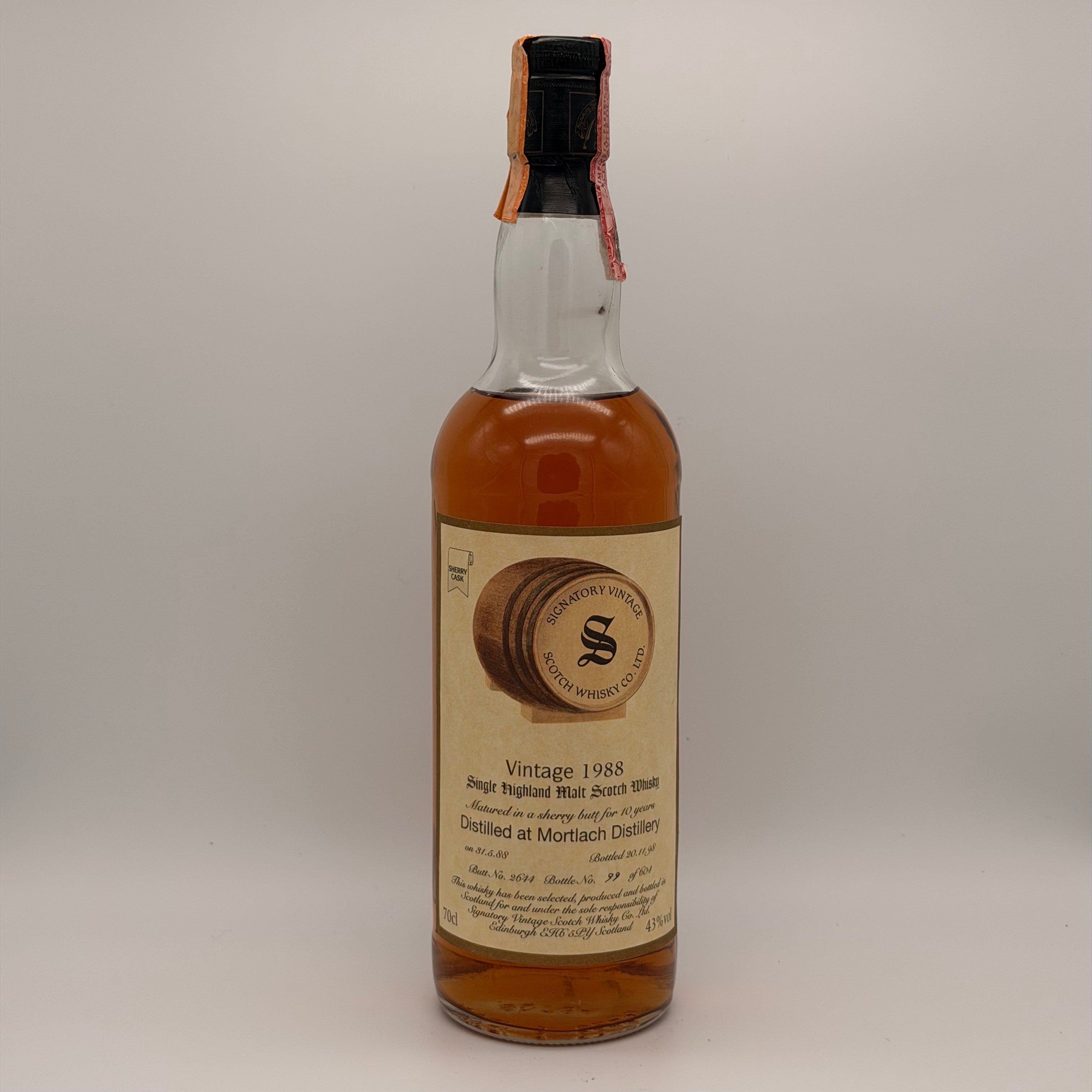 Signatory Vintage 1988