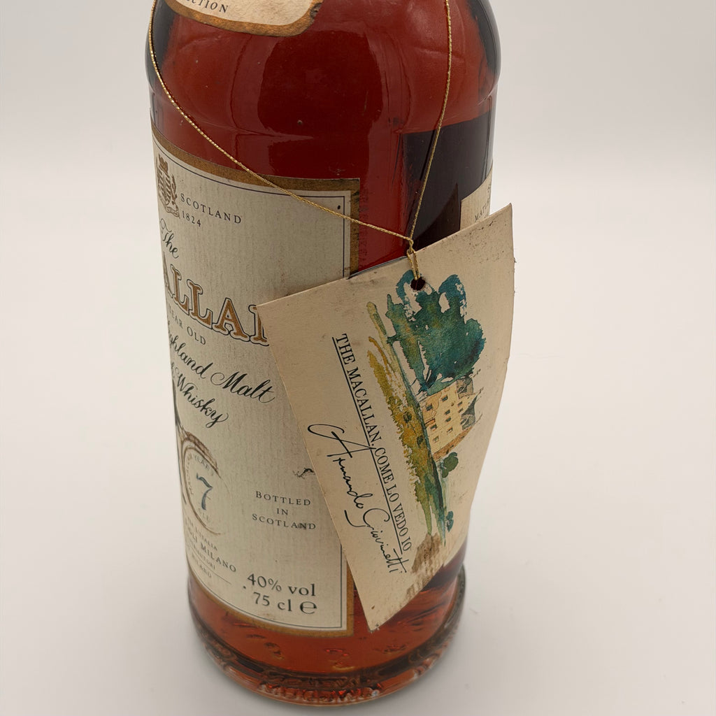 The Macallan 7 years old Giovinetti import