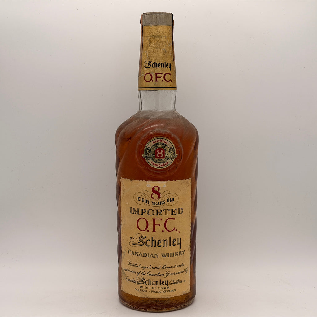 Schenley O.F.C. 8 years old Imported
