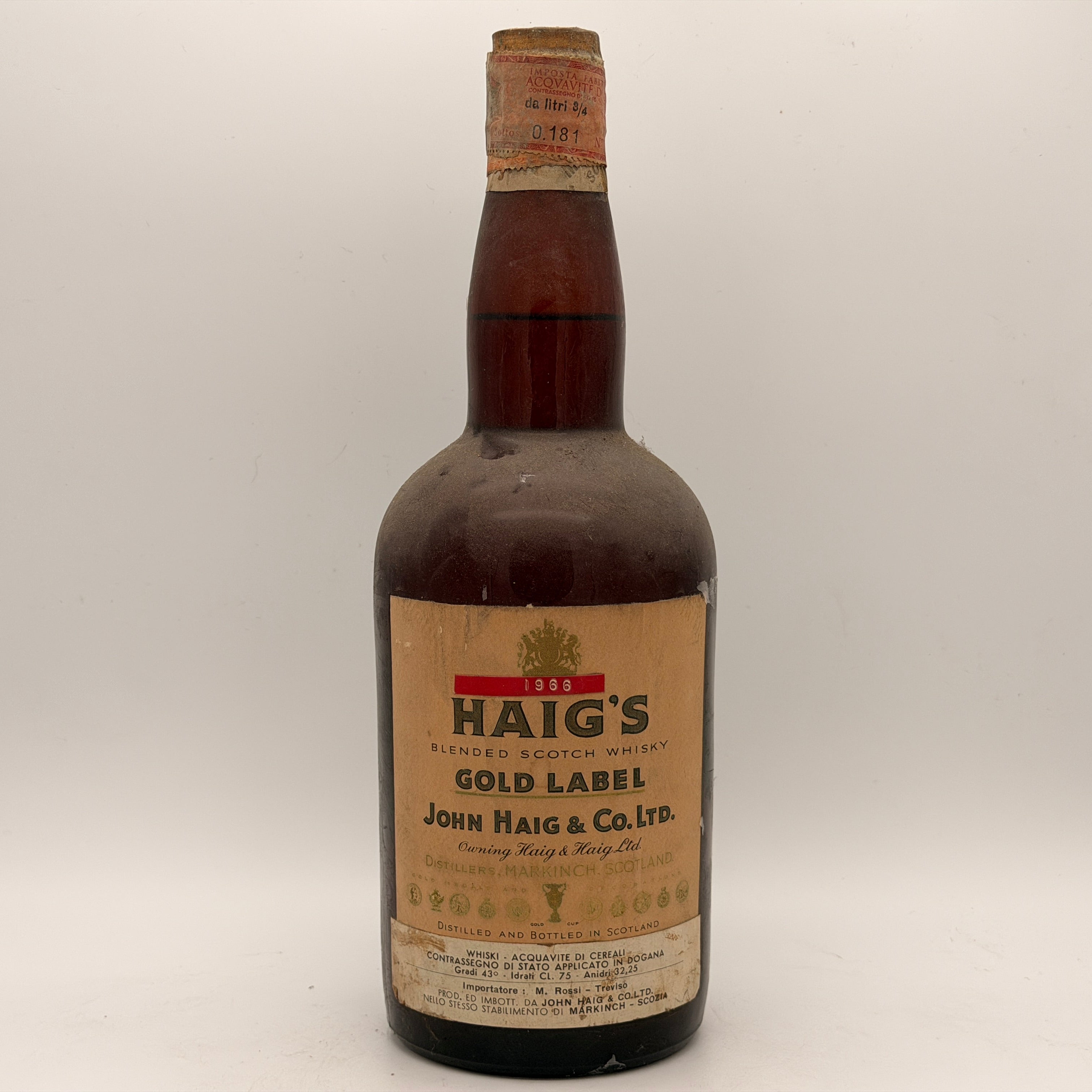 Haig's 1966 Gold Label